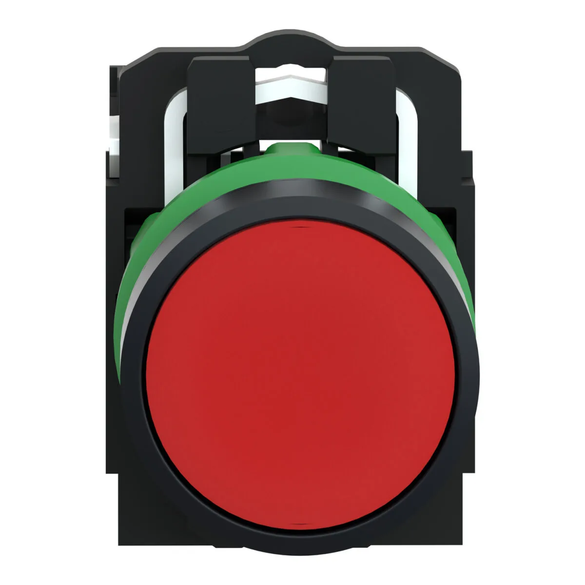 Schneider XB5-AA42 1NK Kırmızı Yaylı Buton - Görsel 2