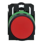 Schneider XB5-AA42 1NK Kırmızı Yaylı Buton - Görsel 2