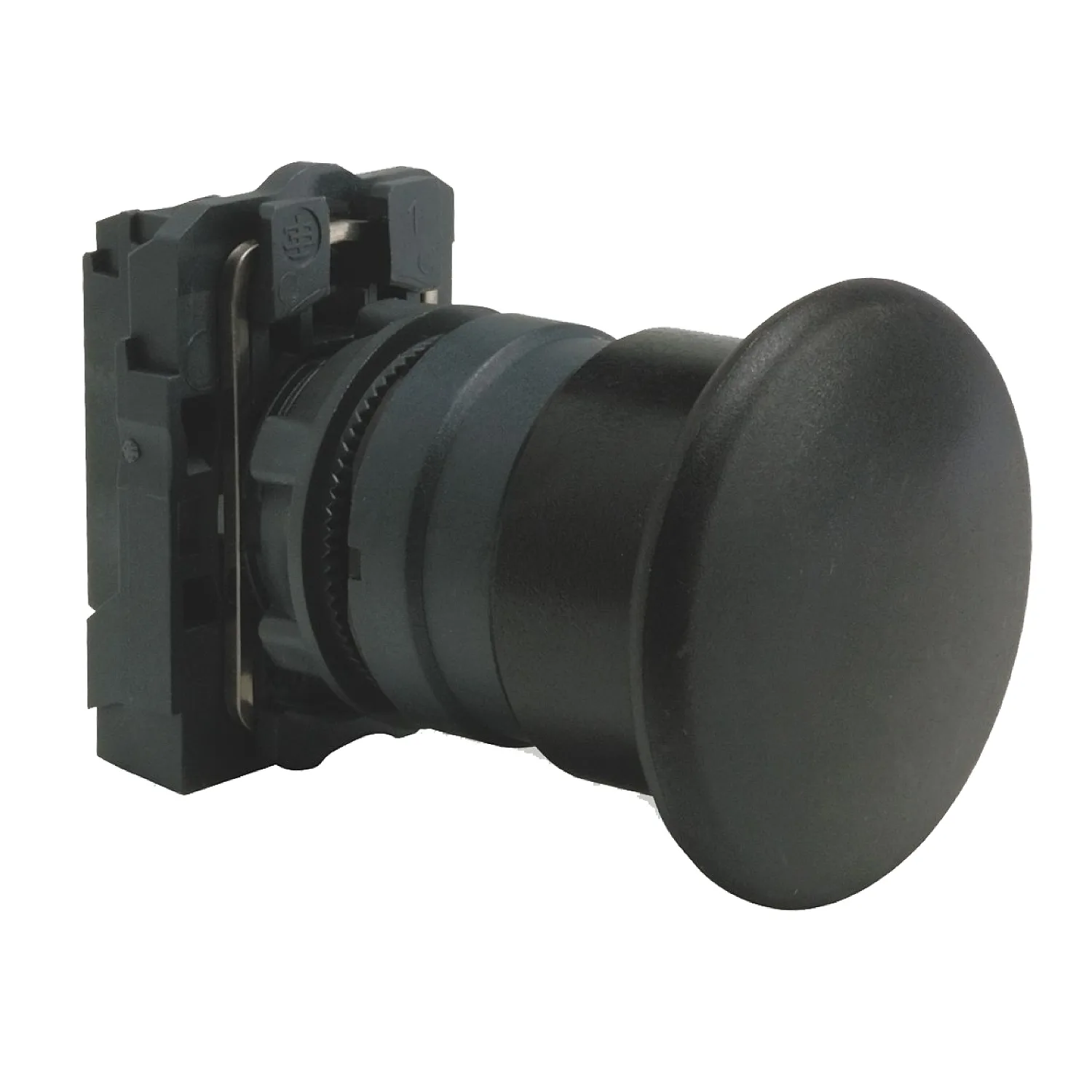 XB5AC21 - Main Schneider XB5-AC21 1NK 40mm Siyah Mantar Kafalı Yaylı Buton