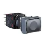 Schneider XB6-DA22B Siyah Dikdörtgen Yaylı Buton