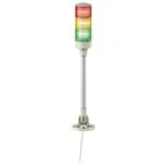 Schneider XVGB3SM 60mm 24V AC/DC Led Sabit Işıklı Kırmızı-Sarı-Yeşil Buzzer IP40 Monoblok Işıklı Kolon