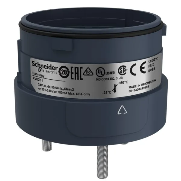 Schneider XVU-Z01 60mm Siyah Doğrudan Montaj Plakası