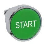 Schneider ZB4BA333 22mm Yeşil Start İşaretli Sıva Altı Buton Başlığı