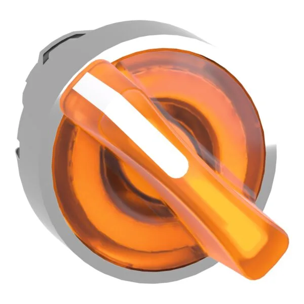 Schneider ZB4-BK1253 Sarı Işıklı Mandal Buton Kafası