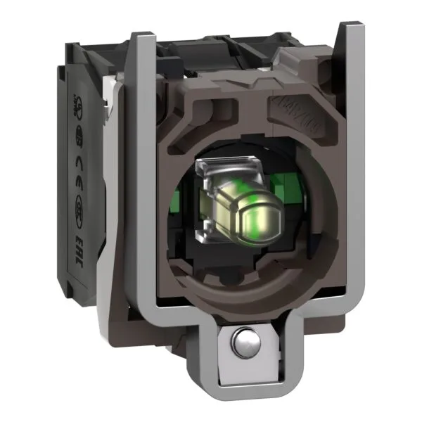 Schneider ZB4BW0B13 24V 2NA Entegre Ledli Gövde Sabitleme Bilezikli Beyaz Işık Bloğu