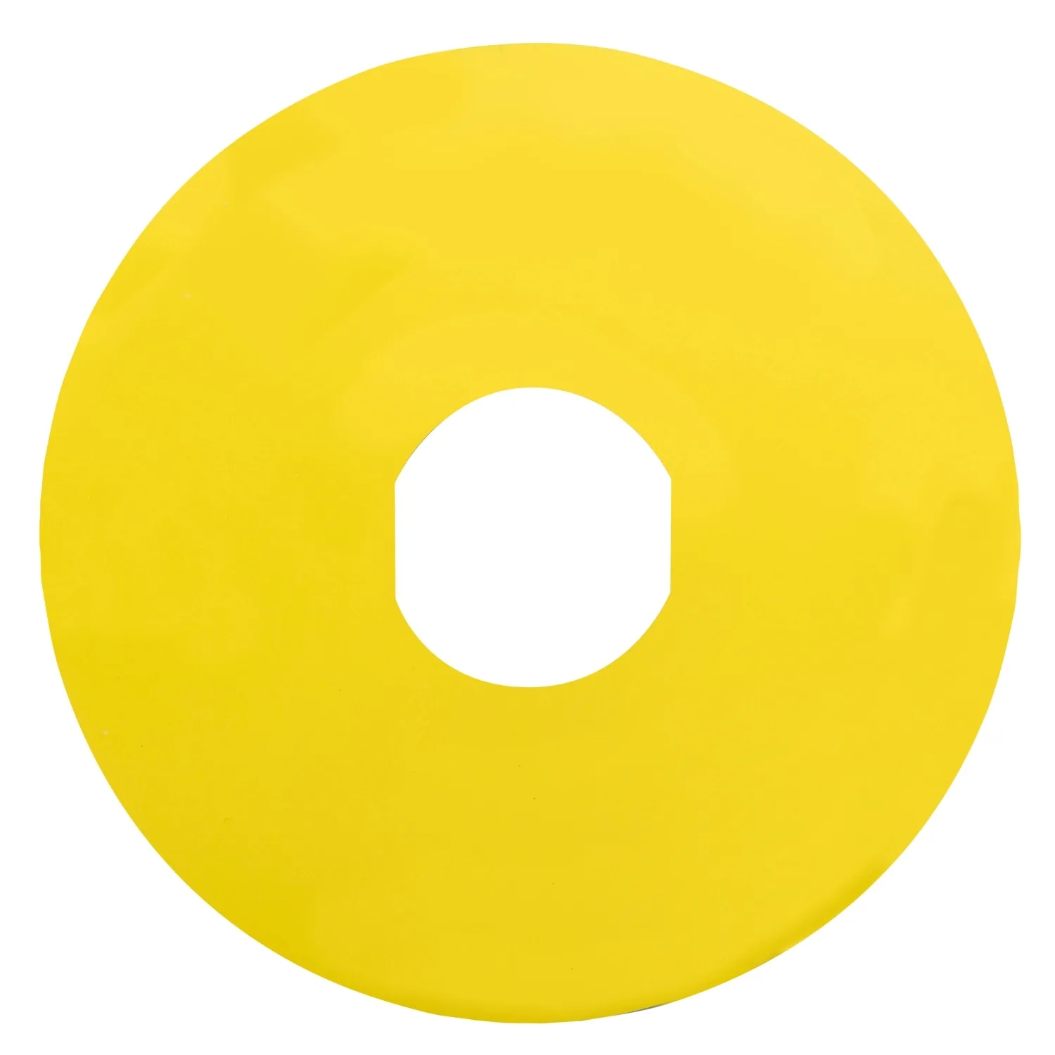 ZBY8101 - Main Schneider ZBY8101 Acil Stoplu Buton için 90mm Sarı İşaretsiz Etiket